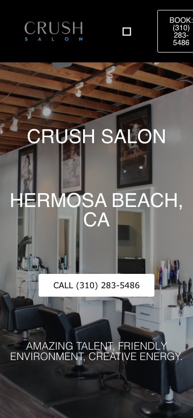 Crush Salon mobile