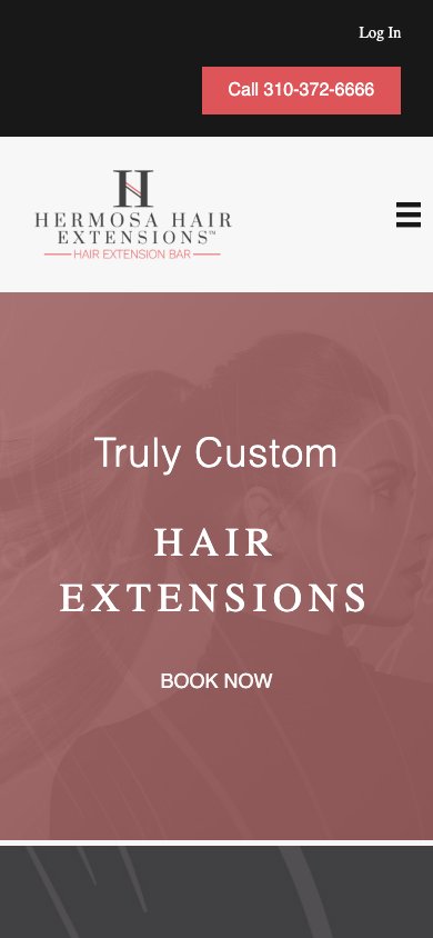 Hermosa Hair Extensions mobile