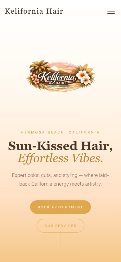 Kelifornia Hair mobile