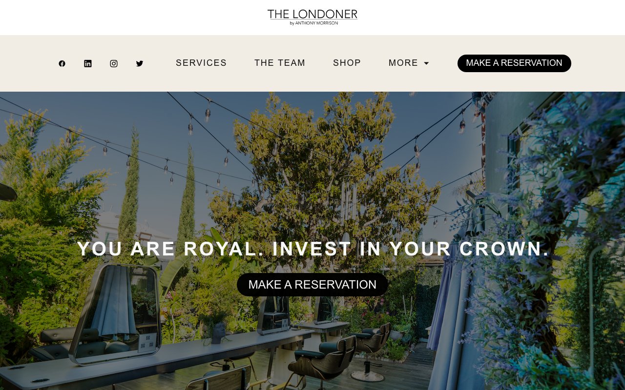 thelondonersalons desktop
