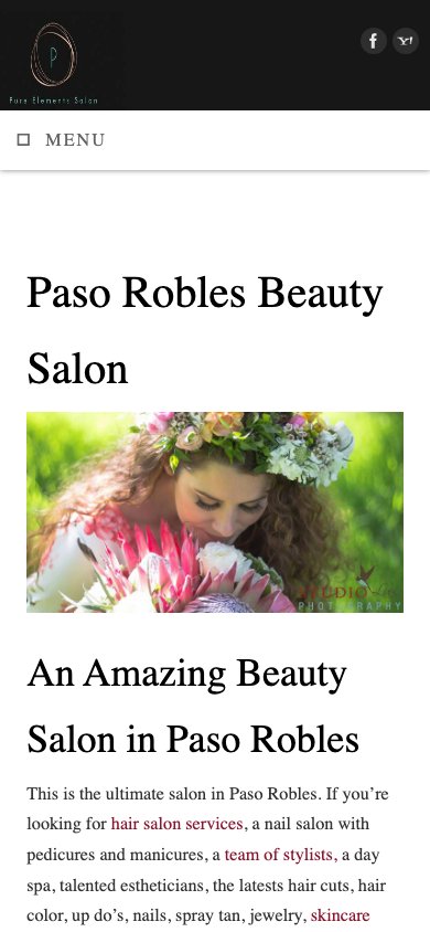Pure Elements Salon mobile