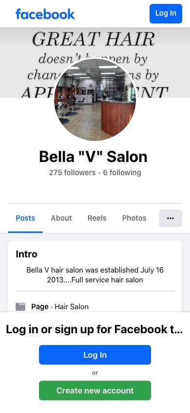 Bella V Salon mobile
