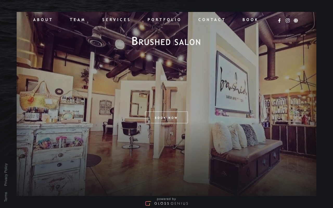 Brushed Salon desktop