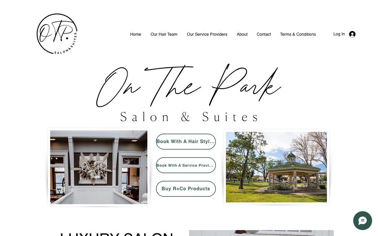 On The Park Salon & Suites desktop